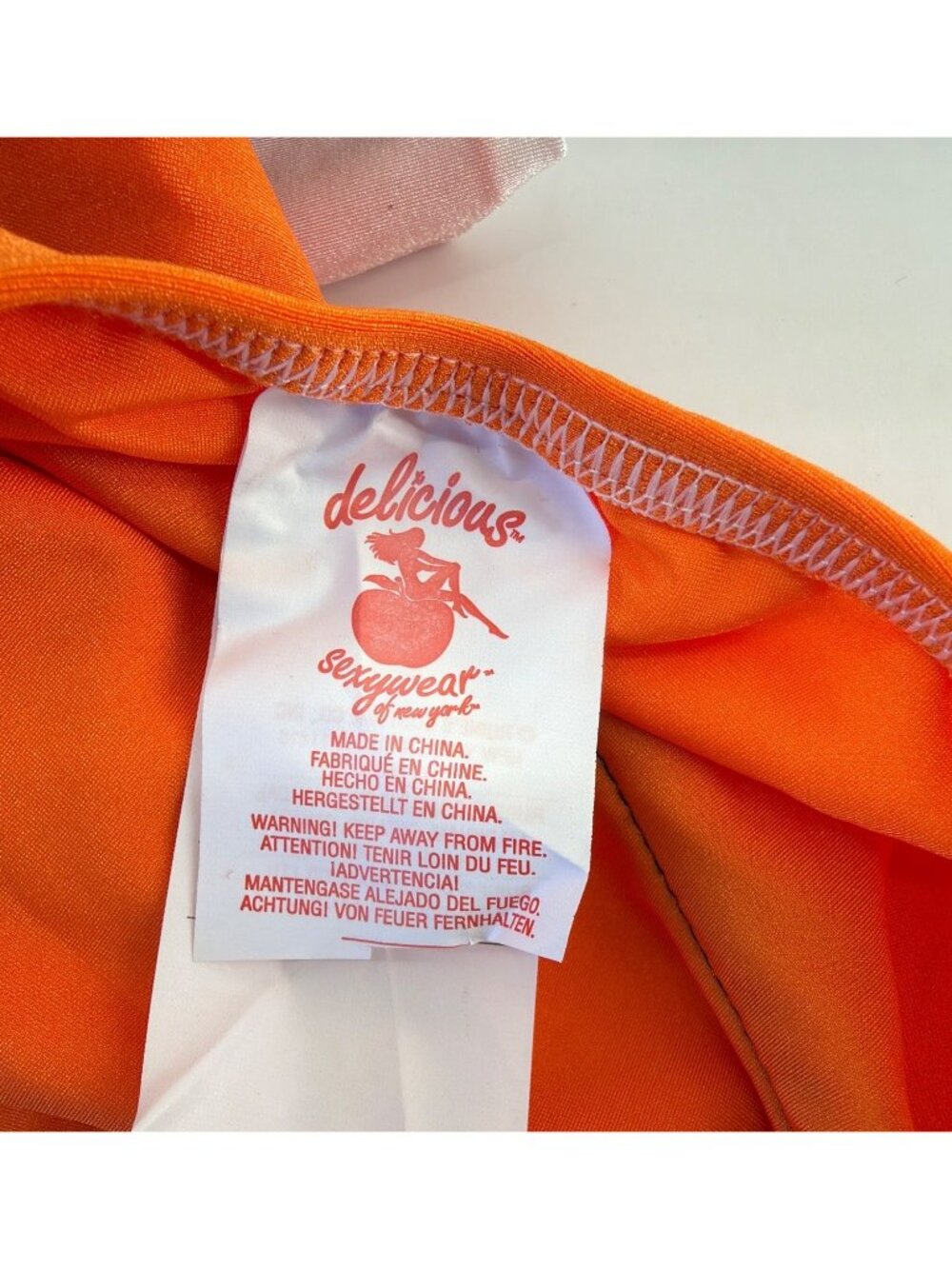 Sexy Womens Nemo Cosplay Costume Naughty Nem-Oh Dress Set Size Medium/Large - Picture 10 of 12